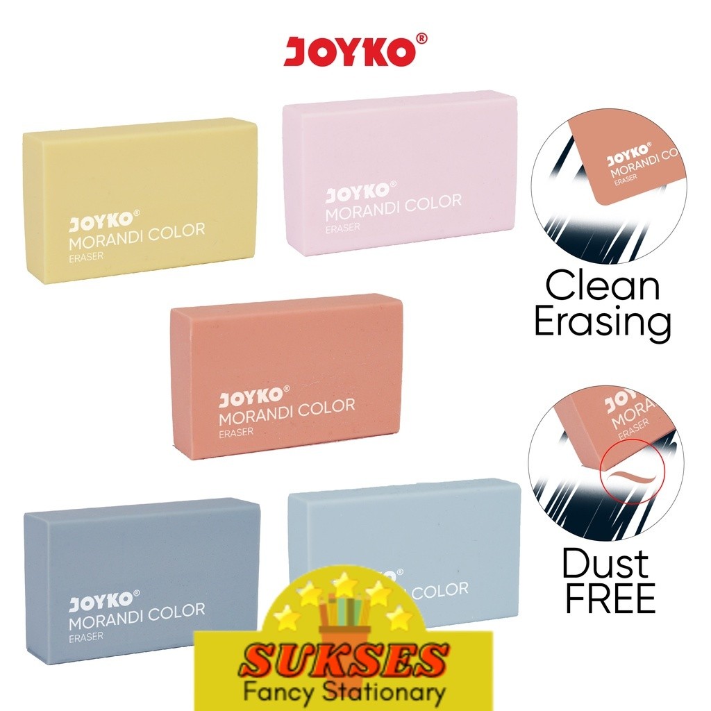 

Penghapus Eraser Joyko ER-120 Morandi Color