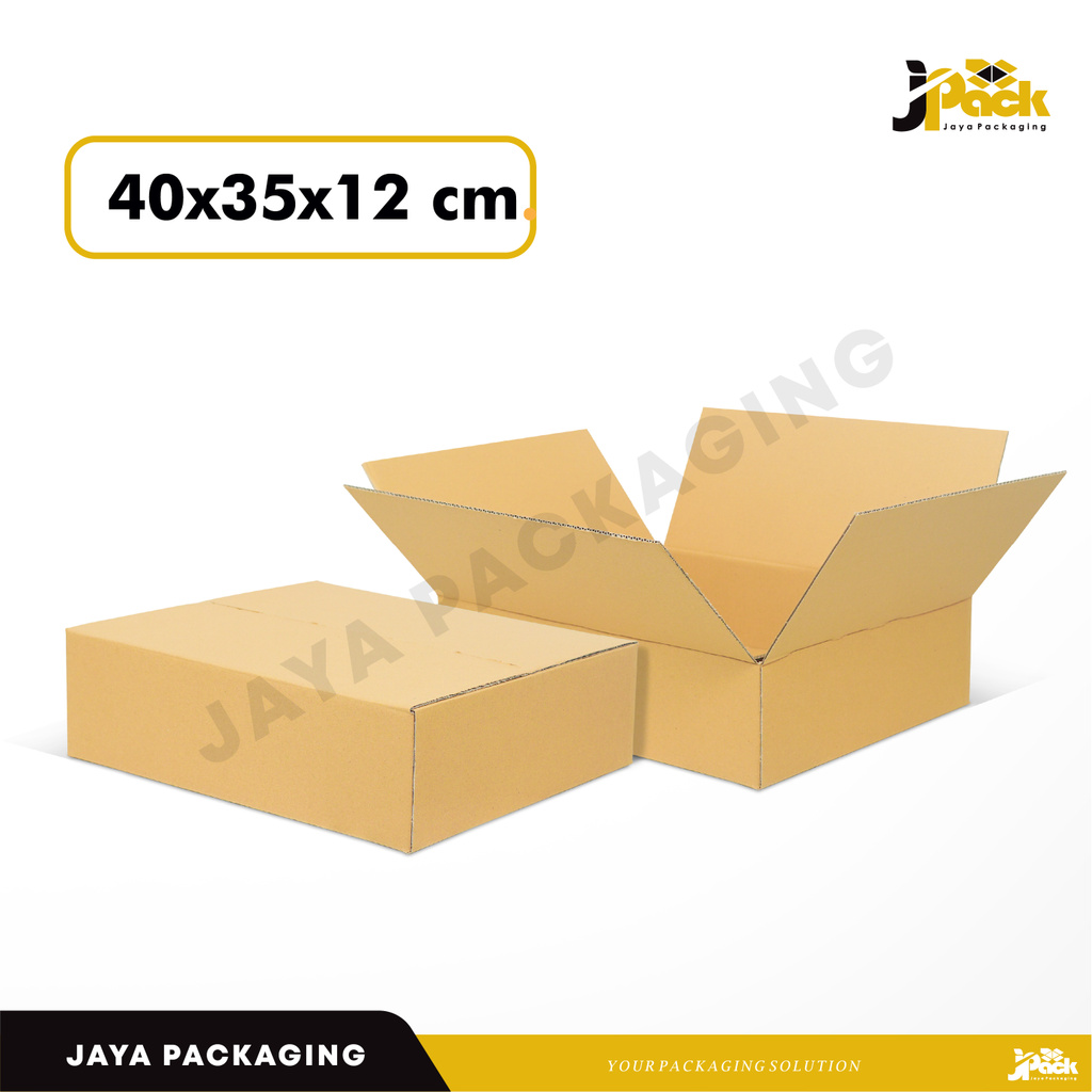 

Box 44X35x12 (T.12) Amdk/BoxNormal/A1/Kotak/Kemasan/Packaging/Kardus/KartonKemasan/Tinggi12