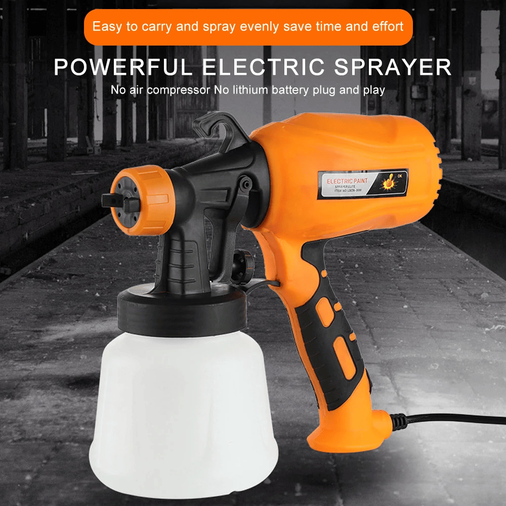 

Aideepen Penyemprot Cat Electric Spray Gun Paint Sprayer 550W 900ml - LSCN-3000