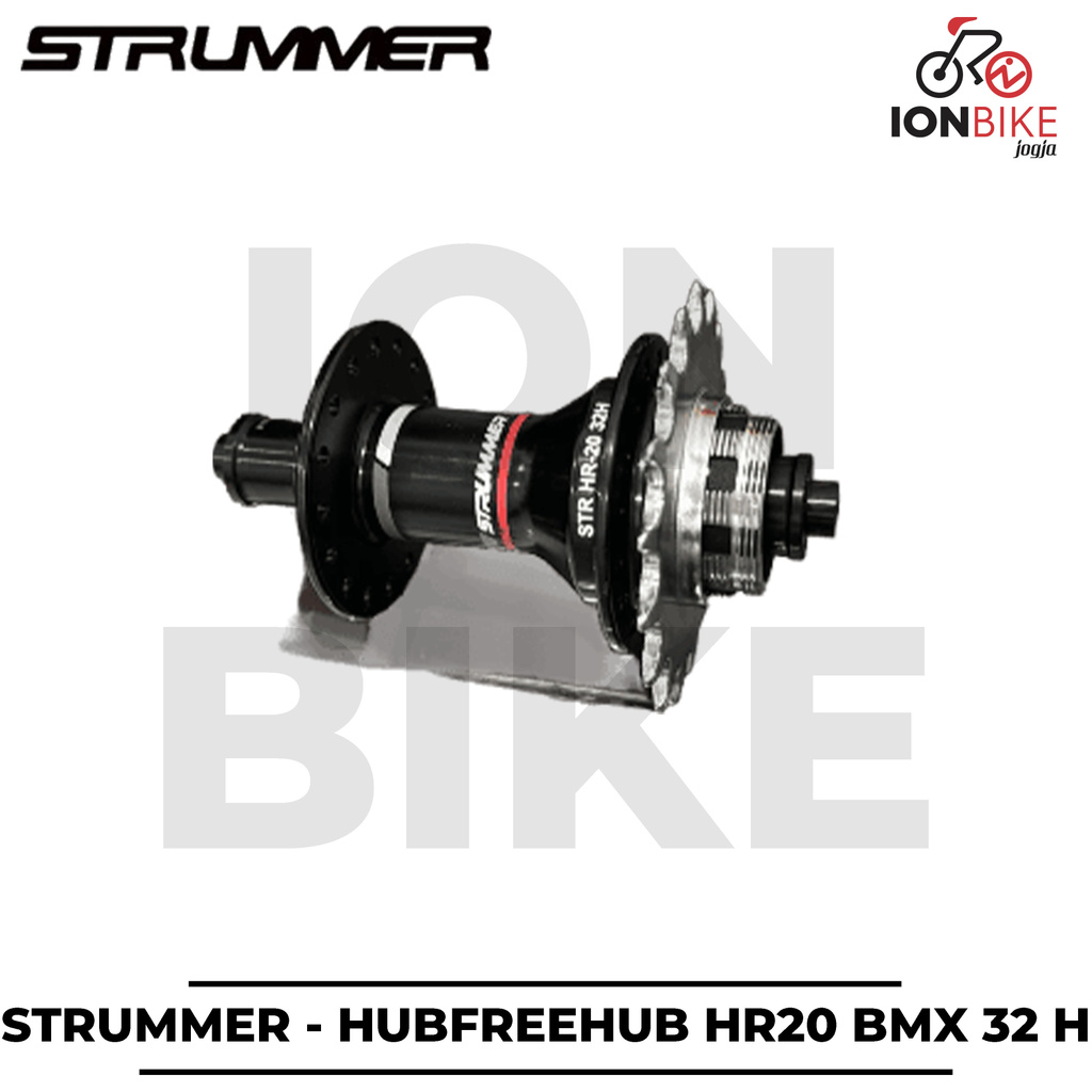 Hub Freehub Strummer HR20 BMX Race 32 Hole 4 Pawl 1 Speed COG 17T 32H H Single 17 T HR 20 Jangkrik T