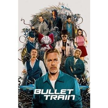 Kaset DVD Bluray  Bullet Train 2022