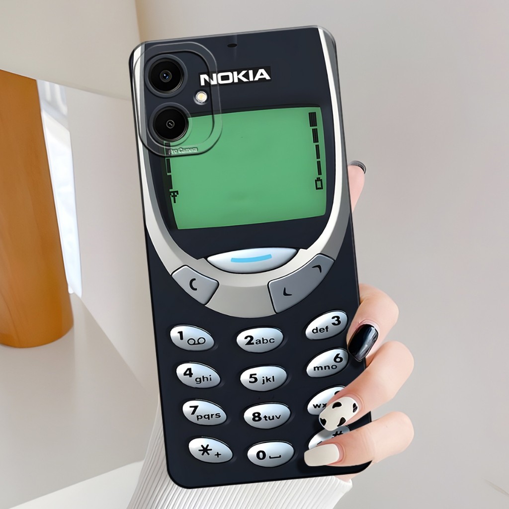 Soft Case Samsung A06 4G 2024 Terbaru Fashion Case Phone Old Nokia 1110 Softcase Samsung Galaxy A06 