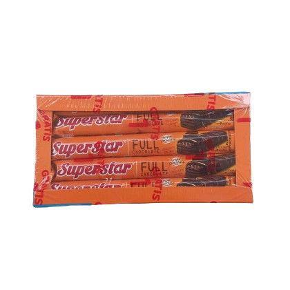 

Superstar Wafer Triple Chocolate 1pak isi (20+1)x16gr