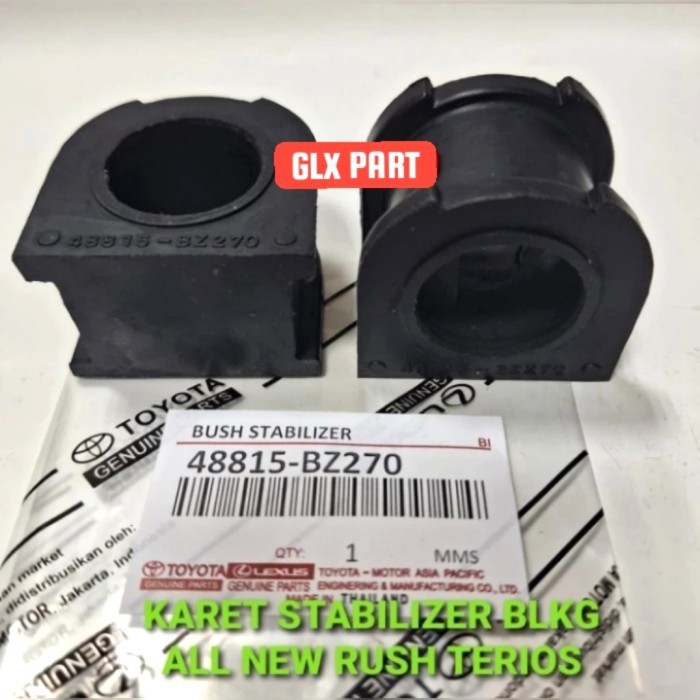 KARET STABILIZER BELAKANG REAR 
ALL NEW RUSH TERIOS 2017UP 48815-BZ270