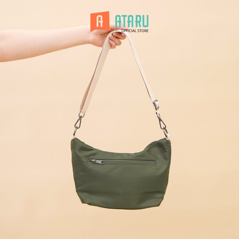 Ataru Fashion Baguette Tas Selempang Nylon Sling Bag Stylish Tas Crossbody Cewek Woman Bag Fashion W
