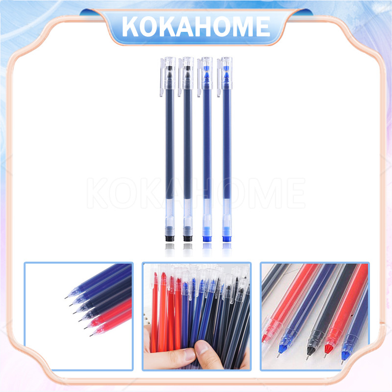 

pulpen gel 0.5mm 1 pcs / gel pen / transparant pen gel