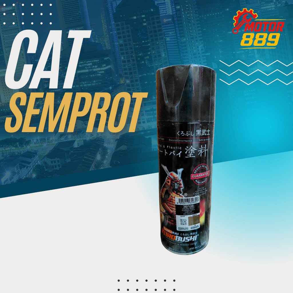 

CAT SEMPROT SAMURAI 108 Chrome Yellow 400 ml