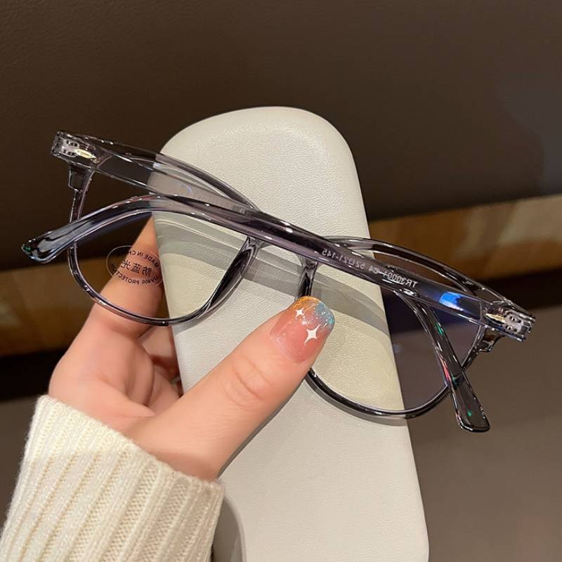 DISKON LUSHLAB - COD KACAMATA ANTI CAHAYA BIRU TRANSPARENT FRAME KACAMATA OPTIK ANTI RADIASI