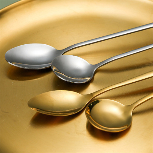 Maolili  - Sendok Makan Stainless Steel Korea Tebal dan Awet 1 PCS Alat Makan Sendok Garpu Warna