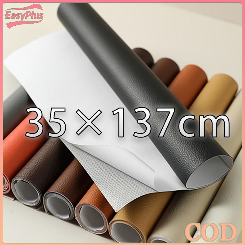 Sticker Kulit Sofa Kulit Kursi Sofa Tempel Perekat Ukuran 35 x 137 cm Sticker Stiker Leather Sinteti