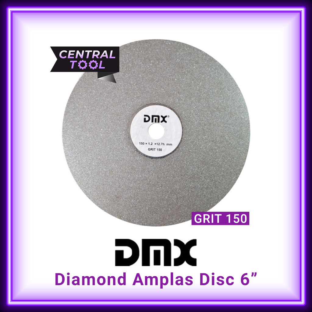 Mata Asah Batu Akik 6” DMX Diamond Amplas Intan Batu Akik 6 inch Diamond Amplas Intan 6 inch