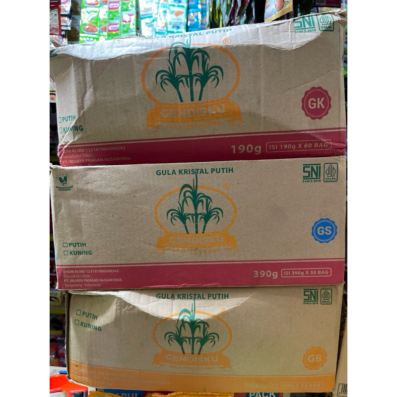 

GULA GENDISKU 190/390/785GR ( 1 DUS )