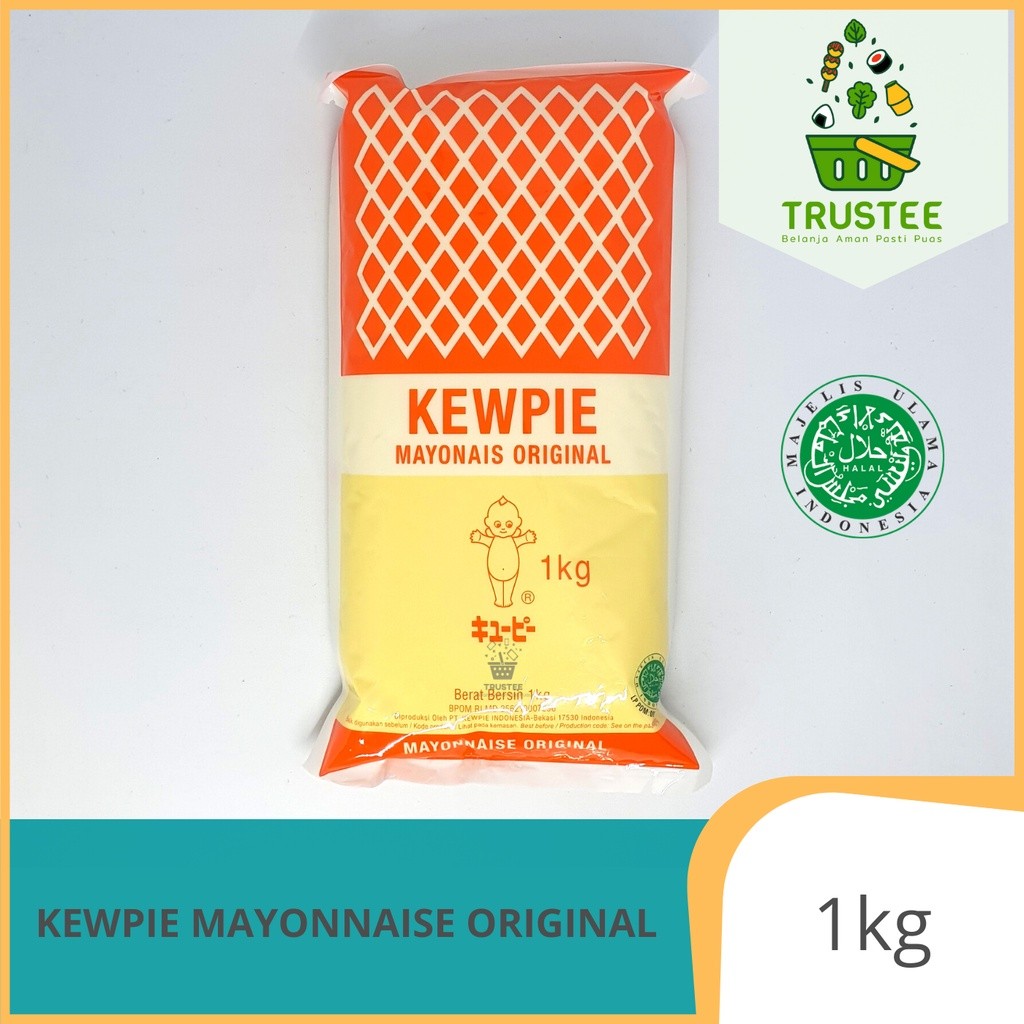 

New Kewpie Mayonnaise Original 1 kg HALAL / Mayonaise Mayo Terlaris