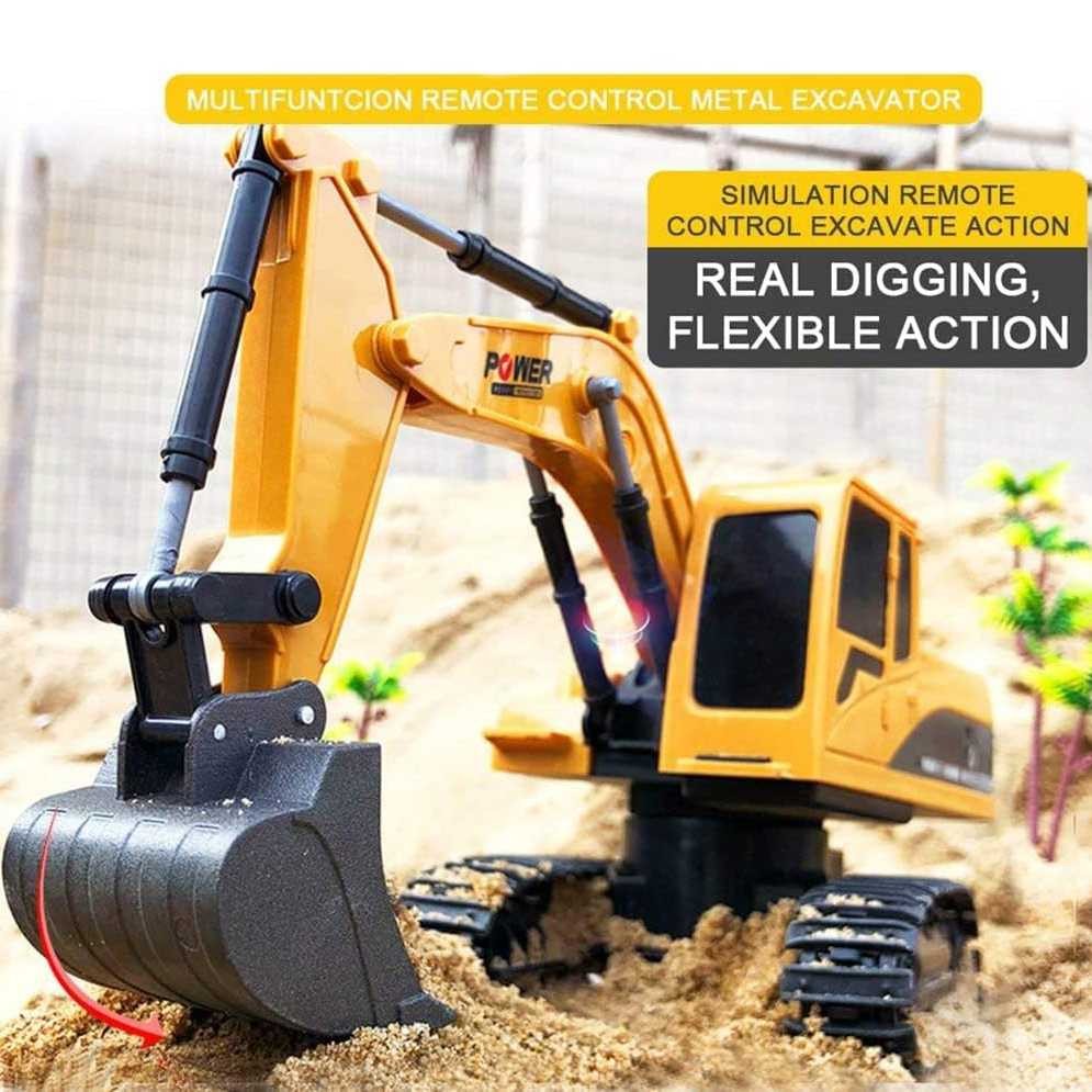 Mainan Excavator Sand Digger with Remote Control