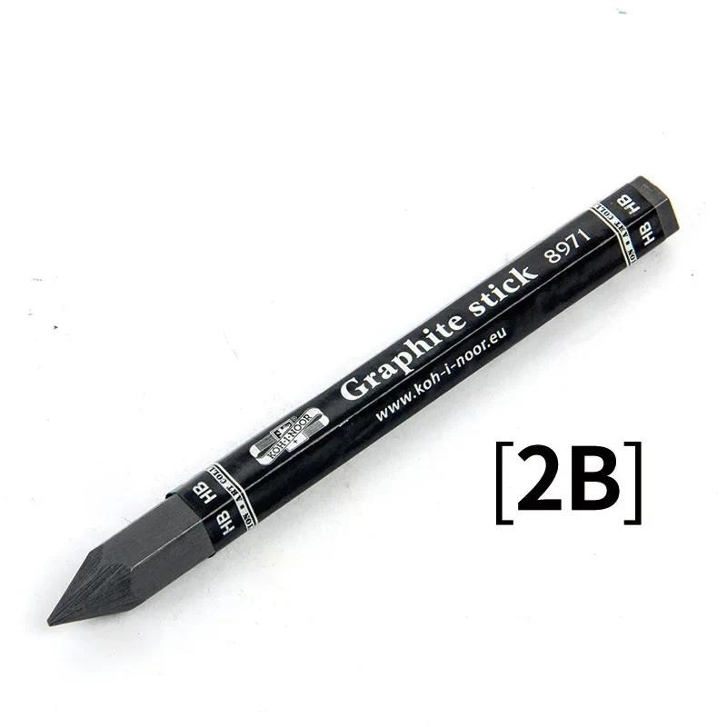 

HB/2B/4B/6B Woodless Hexagonal Graphite Stick Pencil Bold Black Charcoal Art Student Sketch Painting Graphite Pen Art Supplies
