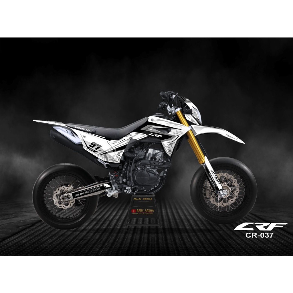 

Decal Sticker CRF 150 L Sticker Fullbody-Dekal stiker CRF 150 L Custom Desain- CRF-037