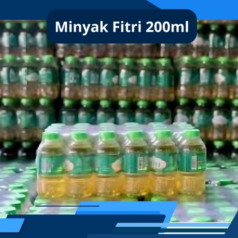 

New MINYAK GORENG FITRI 200ML 1 SLOP [24PCS]Premium