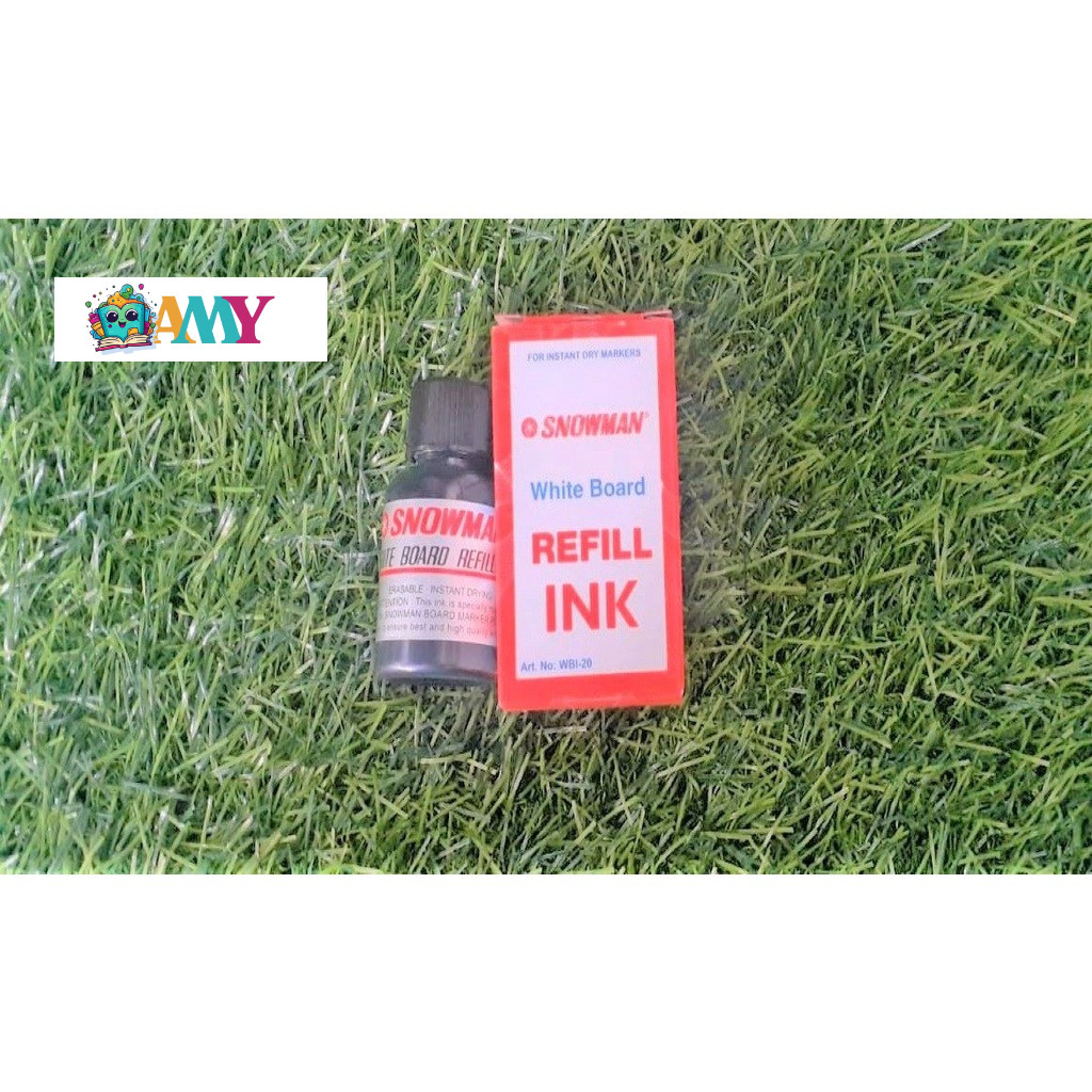 

SNOWMAN TINTA WB HITAM AMY STASIONARY