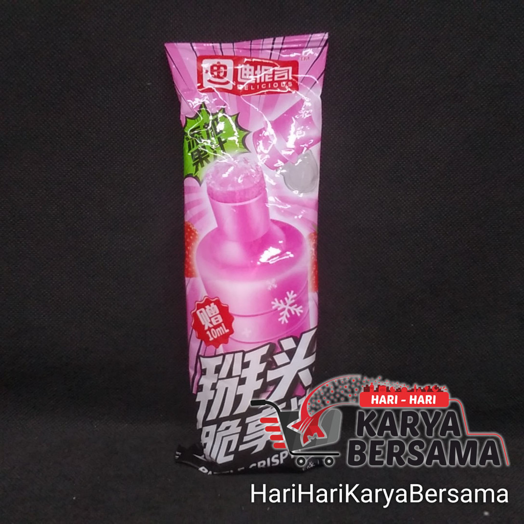 

MINUMAN JELI ICE BATTLE CRISPY STRAWBERRY FLAVOR 100ML