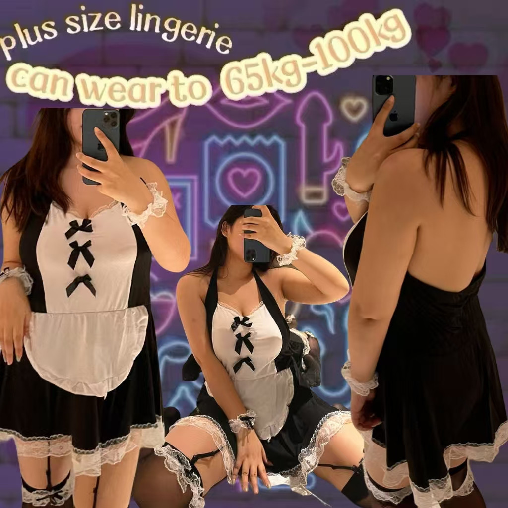 local delivery lingerieing wanita hot jumbo lingerie big size maid lingerieing wanita hot cosplay ba
