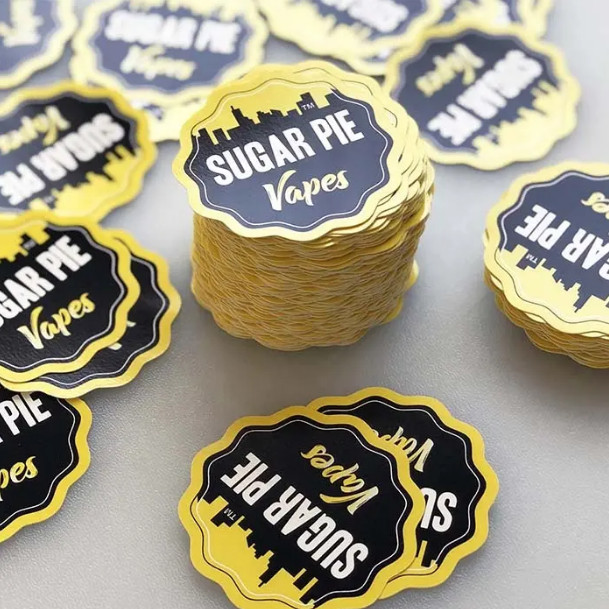 

Customized UV resistant, weather resistant, easy to peel off, and durable PVC vinyl stickers, labels, printed die-cutting logos