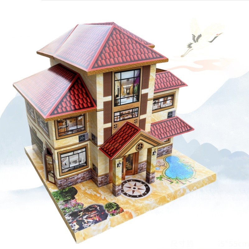 Rumah Kertas Untuk Sembahyang Leluhur  Villa Untuk Leluhur ( Belum Jadi) Blm Di Rakit / Rumah Kertas