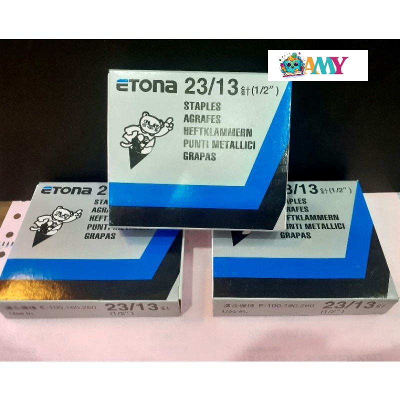 

ETONA ISI STAPLER 23/13 AMY STASIONARY