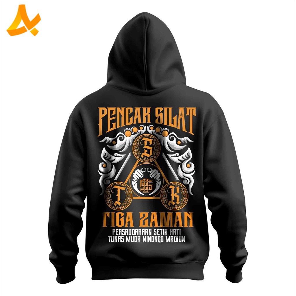 Jaket Hoodie PSHW WINONGO STK TIiga Zaman - Distro KAOS SH WINONGO LAWASAN