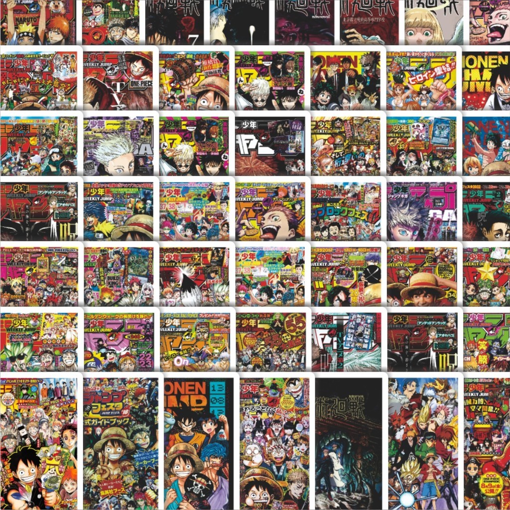 

Stiker Cutting Pack Stiker Anime Shonen Isi 100Pcs Series Aesthetic Lucu Keren Untuk Koper Bahan Vynil