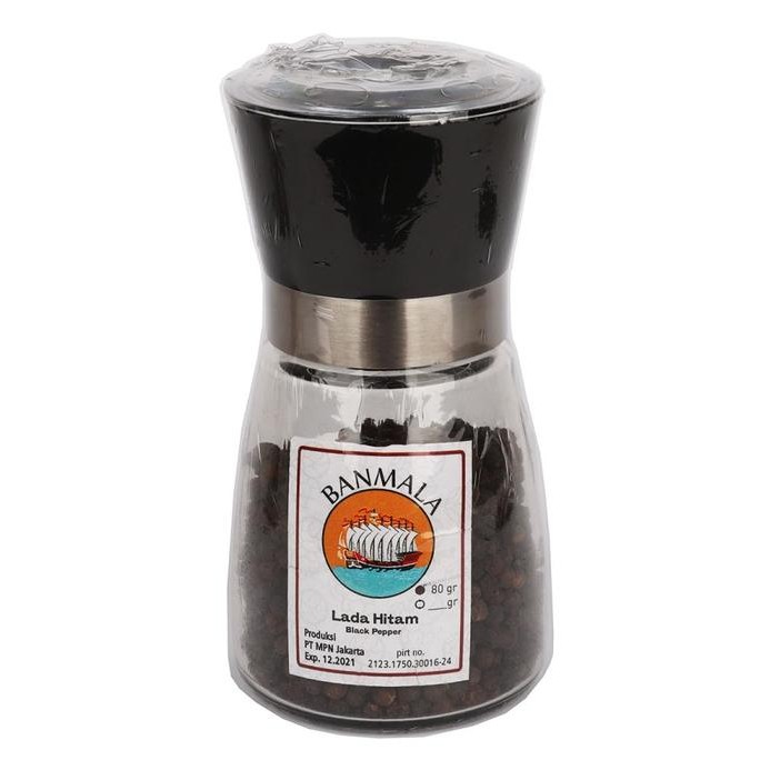 

Terlaris~[Bongkar Gudang] Pepper grinder Gilingan Lada + 80g Lada hitam black pepper - Lada Hitam