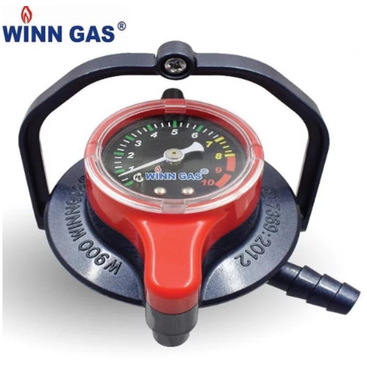 New [COD] WINN GAS SuperLock Regulator + Selang Kompor Gas Gas LPG Double Lock Tekanan Rendah W900M