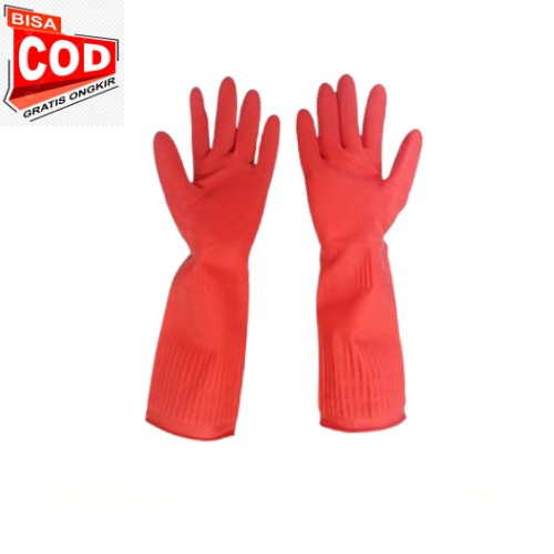 STRONG IGM Sarung Tangan Karet Panjang / Sarung Tangan Karet panjang 40 cm L