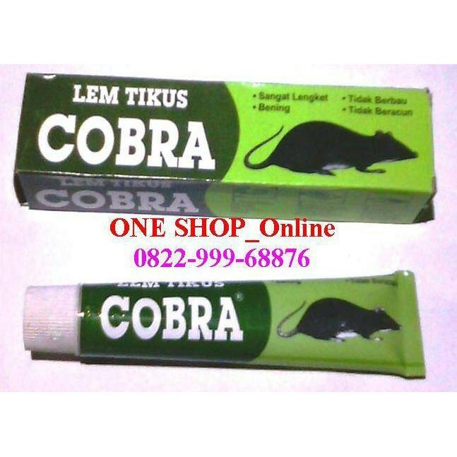 Lem Tikus Cobra Untuk Menjebak Tikus Dengan Lem