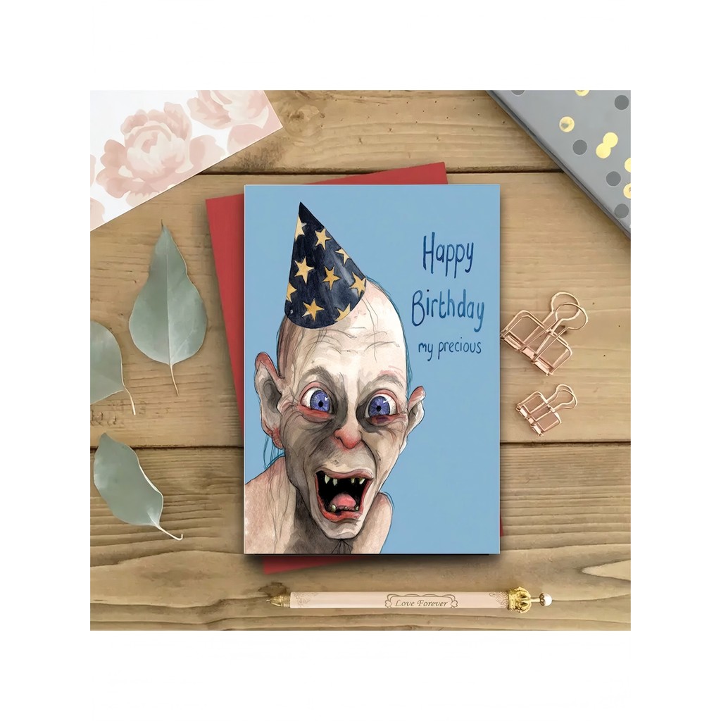 

1pc Funny Love Card Card Anniversary Gift Birthday Card I Love You Thiiiiis Much Small Business Supplies Thank Y