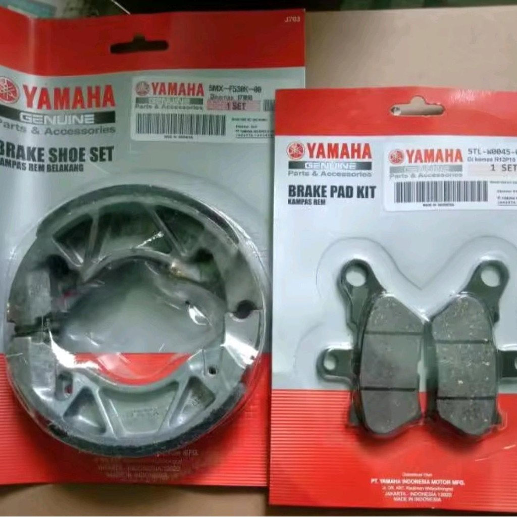 Kampas rem depan belakang mio lama mio sporty 5TL ''OK "