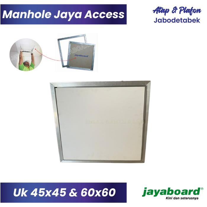 

Manhole Jayaboard Jaya Access - Gypsum Access Panel Plafon - 45x45