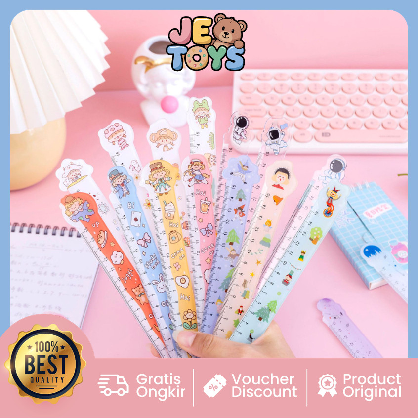 

Je Toys S6069 Penggaris Bermotif Lucu Penggaris Lucu 15 Cm Penggaris Plastik Funny Karakter Penggaris Sekolah Kantor