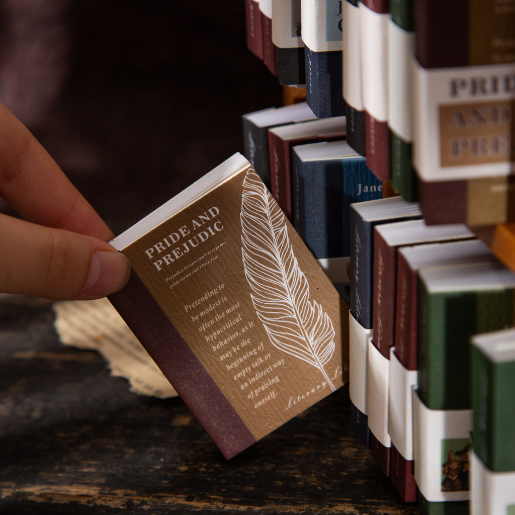 

45pcs/lot Memo Pads Sticky Notes Literary Library diary Scrapbooking Stickers Office School stationery Notepad