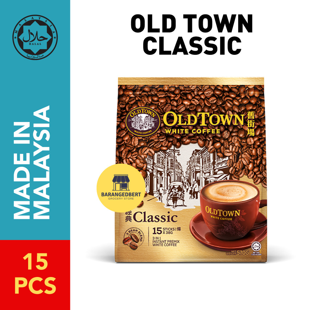 

KOPI OLDTOWN 3in1 Classic White Coffee Malaysia (15 pcs)