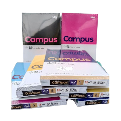 

SIDU BUKU TULIS CAMPUS 42 LEMBAR ISI 5 BUKU - 1 PACK