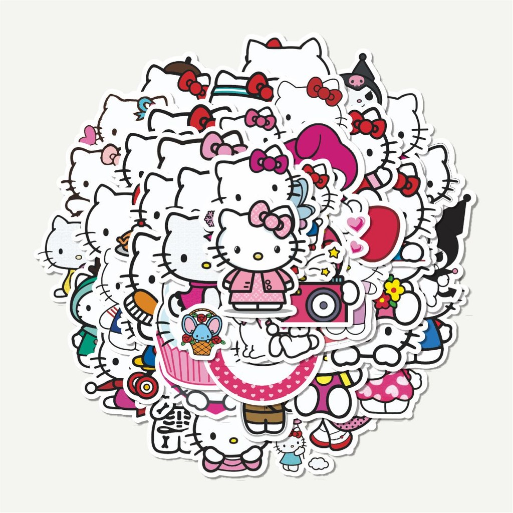 

Sticker Pack Stiker Kartun Hello Kitty V7 | Sticker TUMBLR | Stiker LAPTOP KOPER HELM