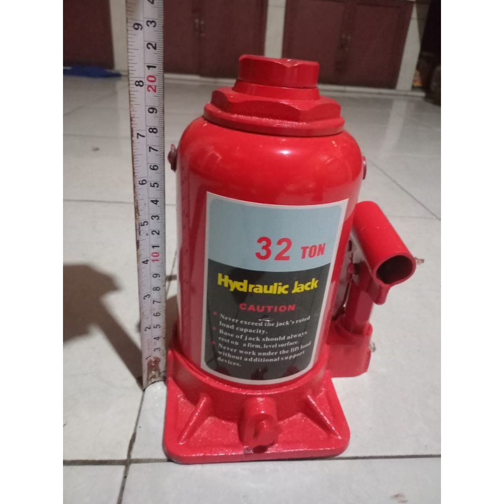 dongkrak botol 32 ton model ceper/pendekCO