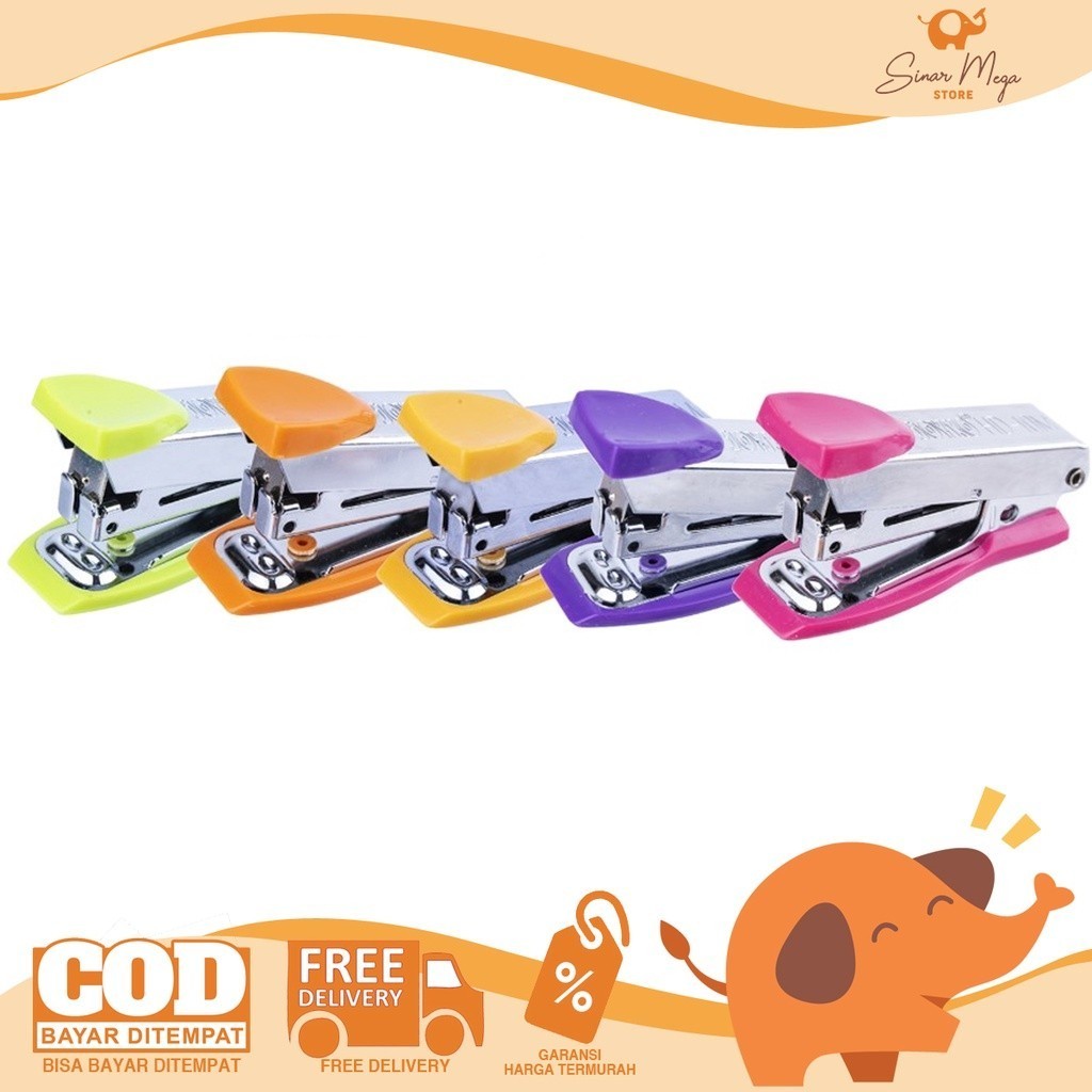 

Joyko Stapler HD-10M / Stepler Hekter Warna Kecil Mini Lucu Murah Berkualitas
