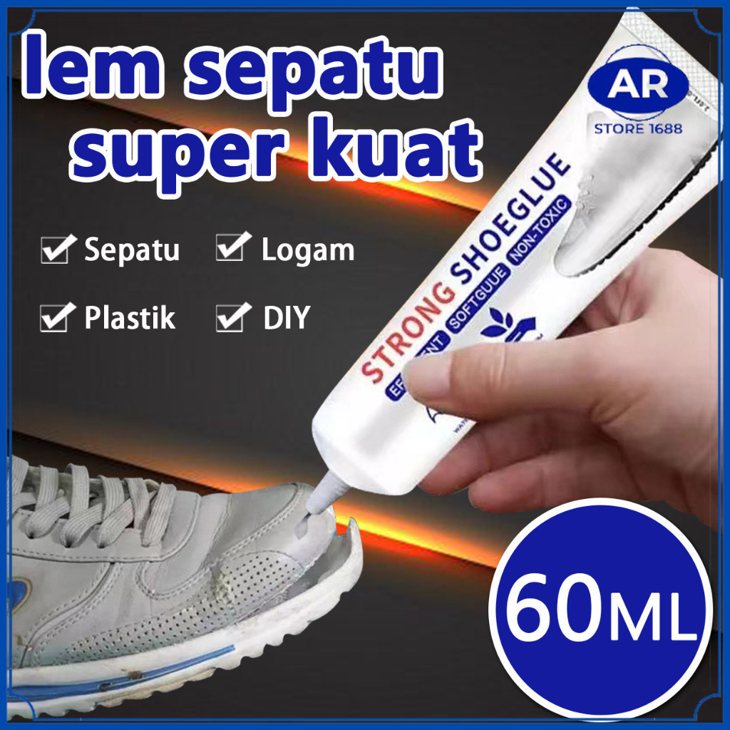Lem Perekat Sepatu kuat Shoe Glue Penambal Sol 60ml — 10