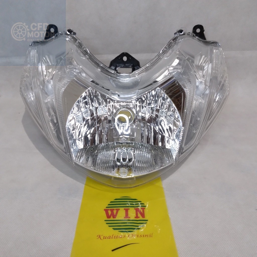 Lampu Depan Mio 125 M3 2014 2015 2016 2017 2018 2019 | reflektor headlamp WIN | front head lamp senj