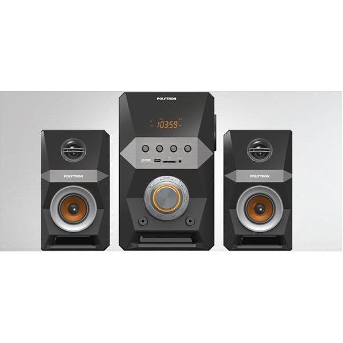 Speaker Polytron Salon Aktif Besar Bluetooth Radio Karaoke Original
