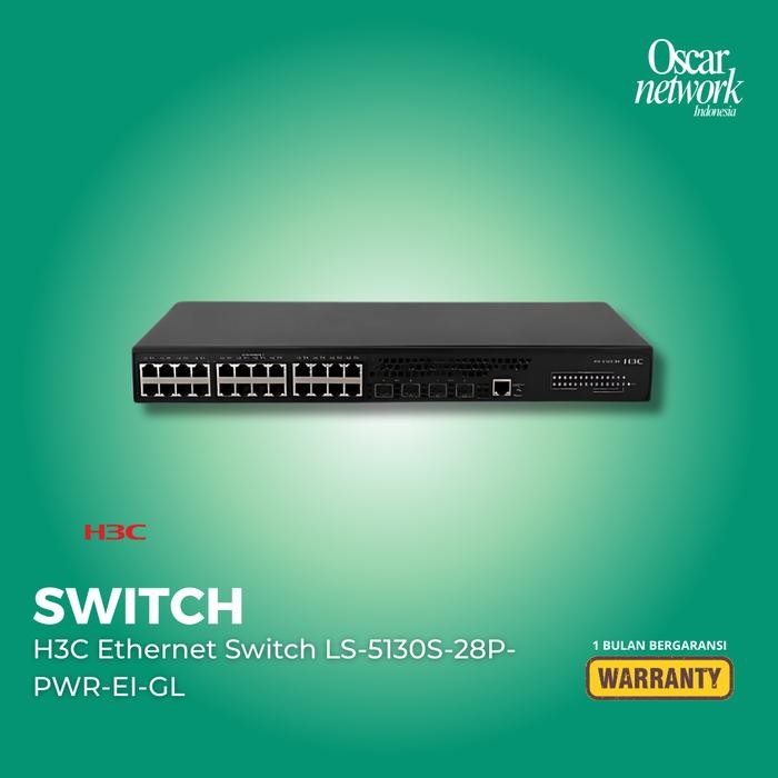 H3C Ethernet Switch LS-5130S-28P-PWR-EI-GL
