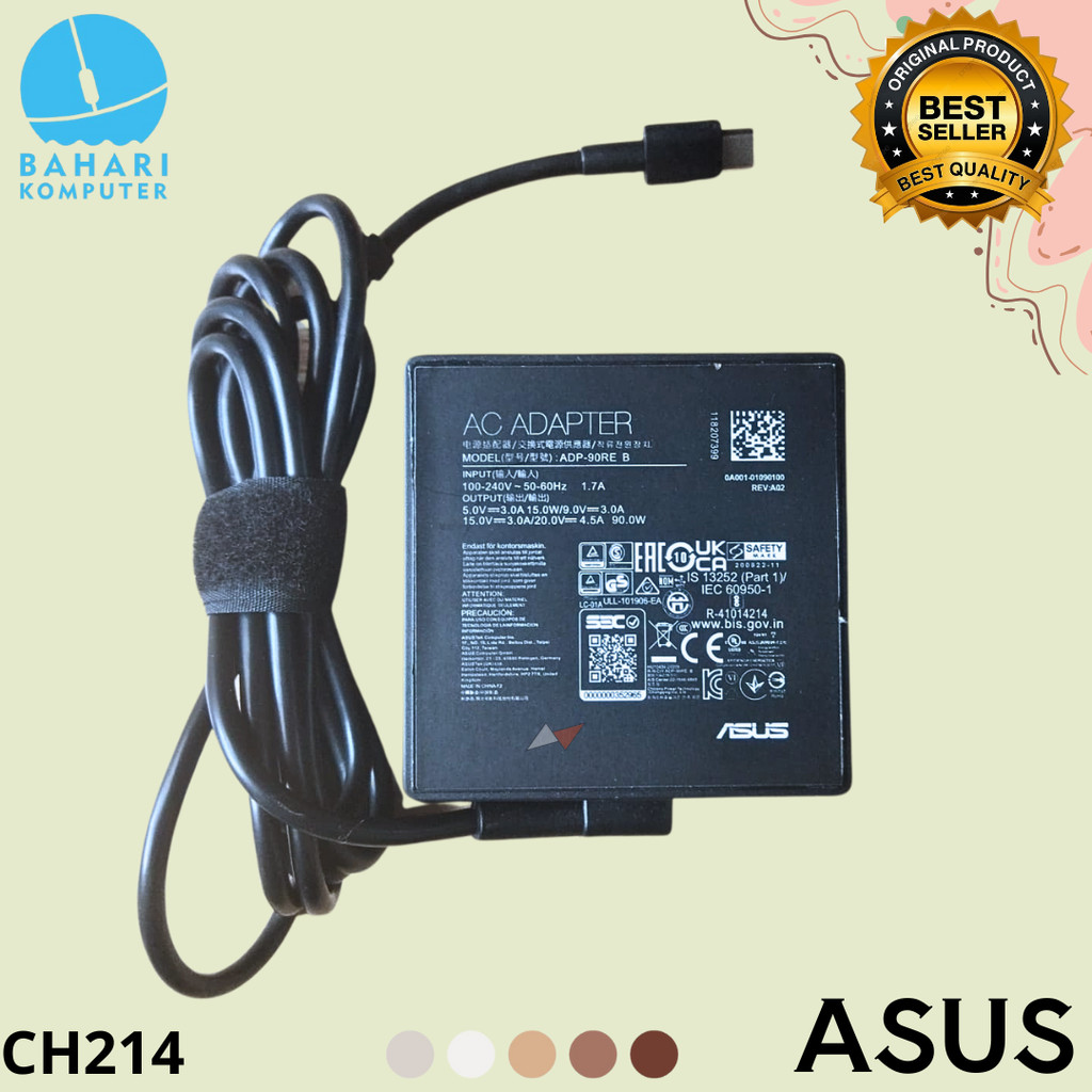 Adaptor Charger Laptop Asus Zenbook S13 Oled UX5304MA Type C