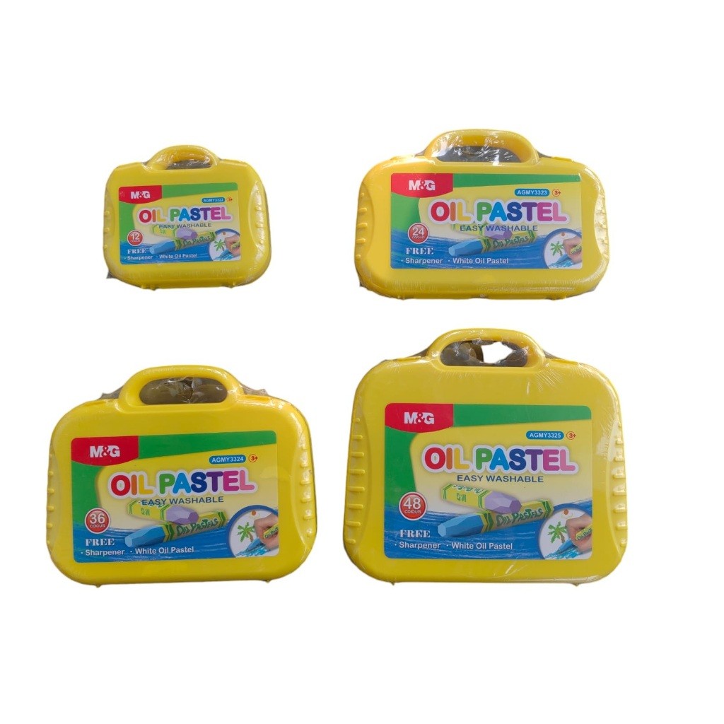 

M&G oil pastel (easy washable) / crayon mudah dibersihkan AGMY