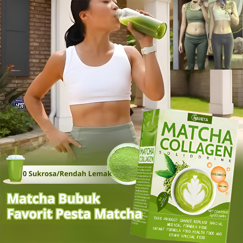 

⚡️【Free Shipping】Bubuk Kolagen Matcha / Bubuk Matcha Sehat / Kolagen Glutathione / Bubuk Matcha Tanpa Gula / ✨Rasa Matcha Alami✅
